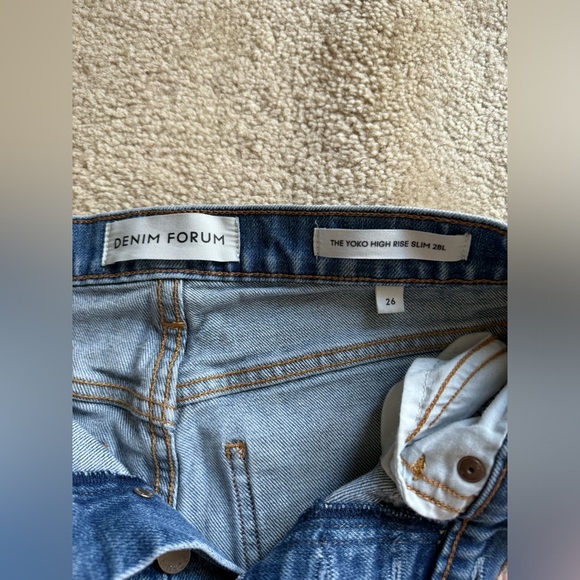 Denim Forum Yoko High Rise Slim - Picture 5 of 7